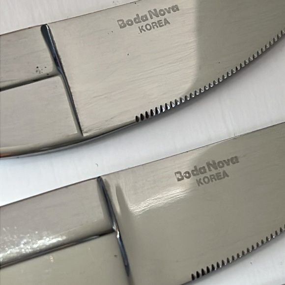 Vintage Boda Nova Stockholm pattern set of 7 Knives - Picture 5 of 11